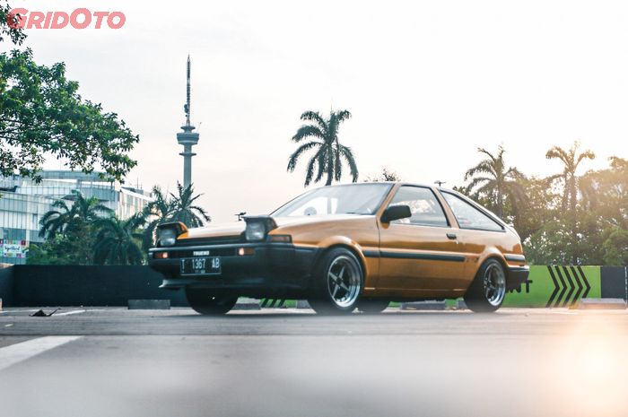 Restorasi modifikasi Toyota AE86 telan biaya sampai Rp 250 juta