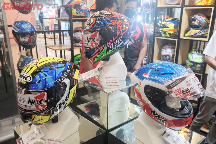 Harga helm nhk gp r tech sales