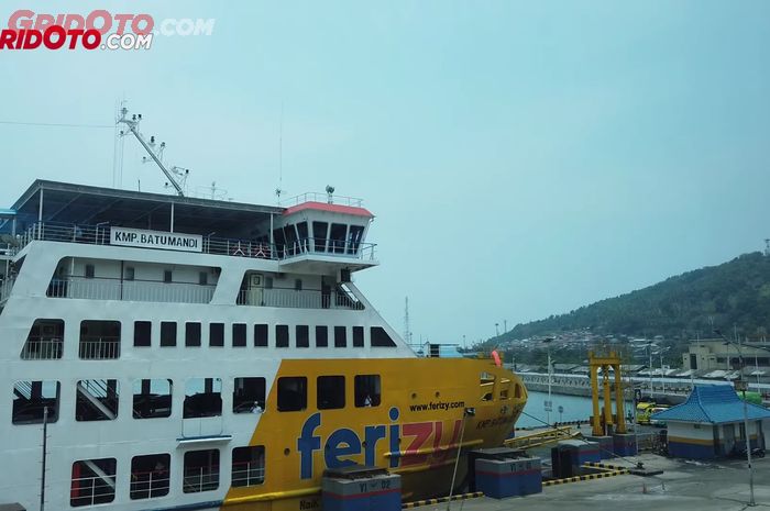 Pembelian tiket Ferizi di Pelabuhan Merak  dari radius sebelum 5 km 