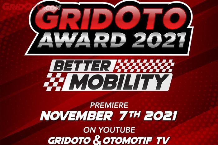 Nantikan GridOto Award 2021 di channel YouTube GridOto dan OTOMOTIF TV
