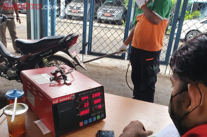 Rajin lakukan ini agar motor lolos tilang uji emisi