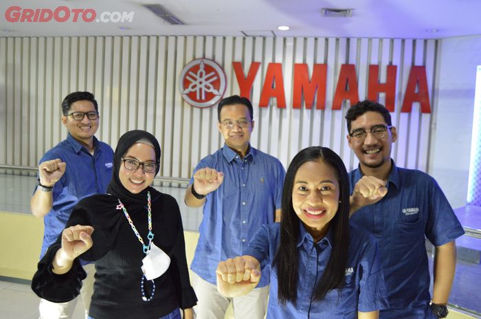 PT Yamaha Indonesia Motor Manufacturing (YIMM) berhasil meraih penghargaan Public Relation of The Year dalam ajang GridOto Award 2021