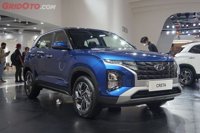 Hyundai Creta varian Trend di GAIKINDO Indonesia International Auto Show (GIIAS 2021).