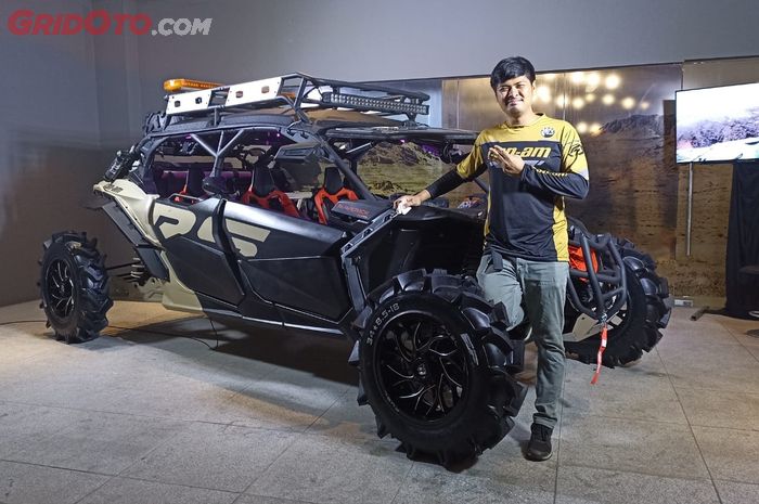 Adrian Surantio, Can-Am Product Manager Hadirkan Maverick X3 X RS di Bandung