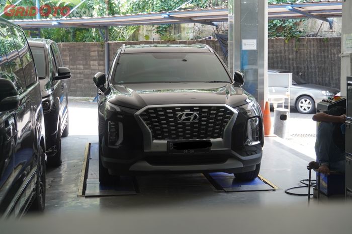Hyundai Palisade di Bengkel Resmi