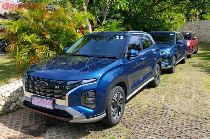 Hyundai Creta di media test drive di Bali (26-27/1/2022)