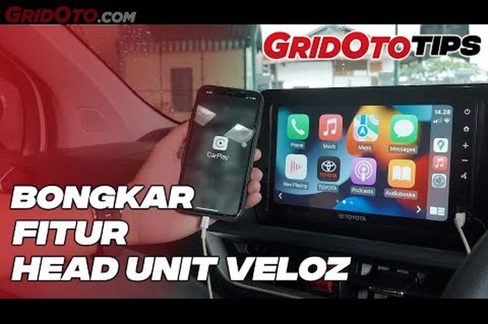 Video bongkar head unit Toyota Veloz 2022