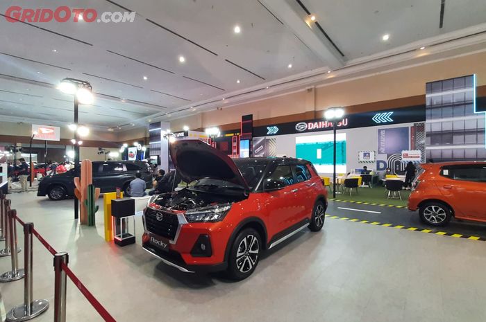 Booth Daihatsu di Jakarta Auto Week 2022