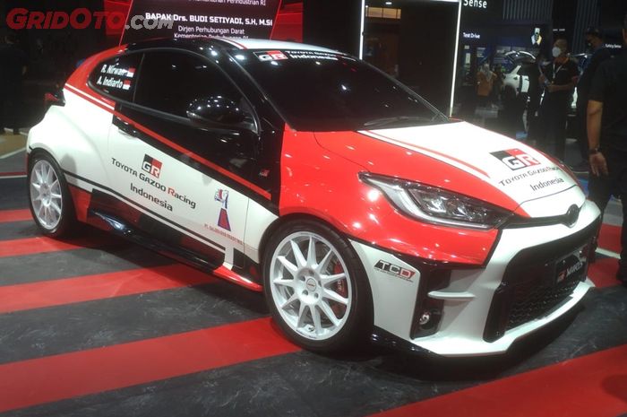 Toyota GR Yaris akan dipakai oleh Toyota Gazoo Racing Indonesia pada kancah Sprint Reli dan juga Time Rally.