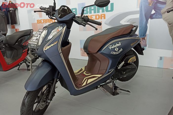 New Honda Genio 2022 dengan aksesori tambahan.