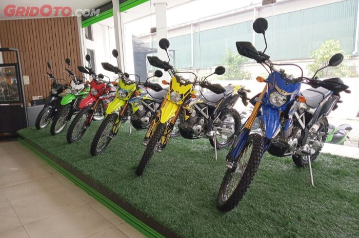 Kawasaki KLX 150 NIK 2022 masih dijual.