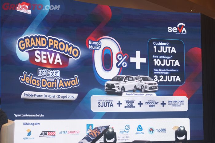 Berbagai penawaran menarik yang ditawarkan SEVA 2.0 dalam masa promo mereka pada sebulan mendatang.