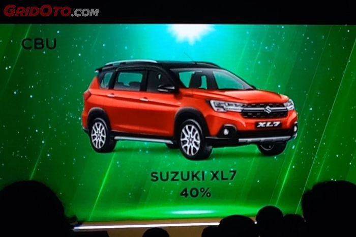 Raihan penjualan ekspor mobil Suzuki pada 2021