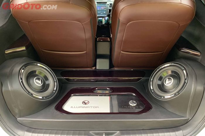 Toyota Fortuner VNT simpan audio hedon di bagasi