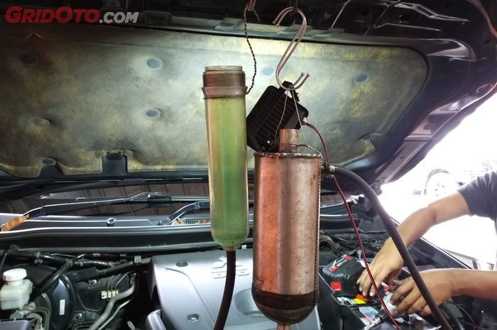 Purging mesin diesel