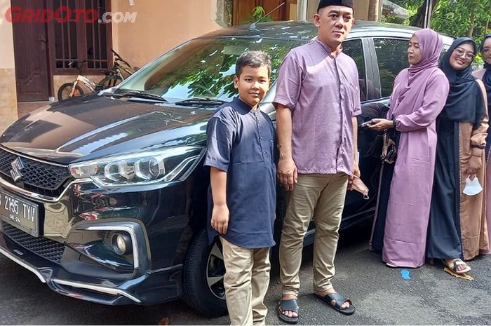 Silaturahmi ke sanak saudara bersama Suzuki Ertiga Suzuki Sport di Holiday Fun Drive 2022.