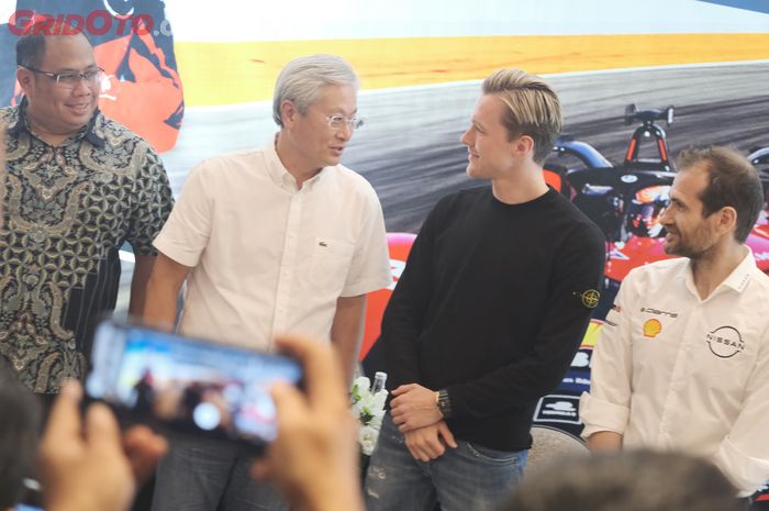 Senang disambut oleh NMDI, tim Nissan e.dams bertekad mendulang poin di Formula E Jakarta 2022.
