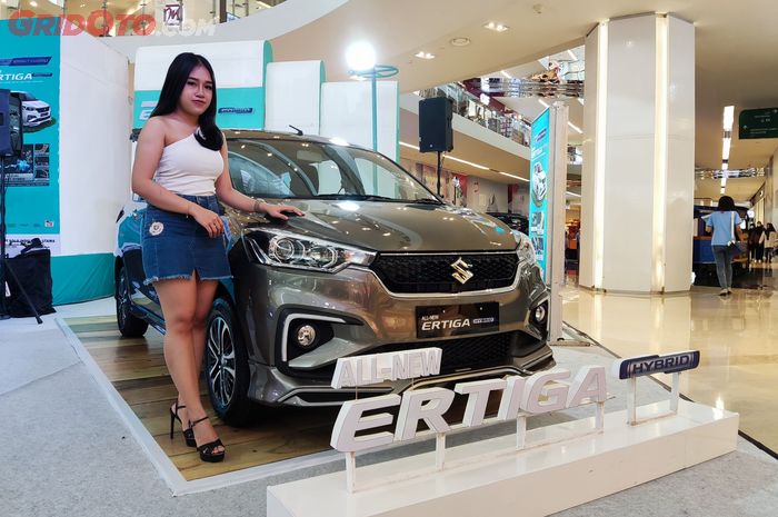 Suzuki All New Ertiga Hybrid resmi diperkenalkan di Solo, Sabtu (18/6/2022)