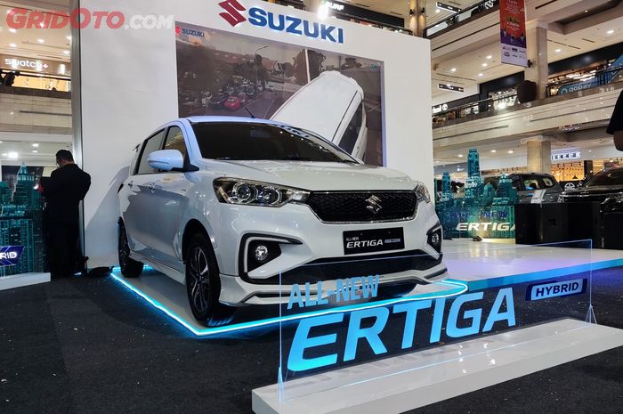 Suzuki All New Ertiga Hybrid diperkenalkan di Yogyakarta, Sabtu (18/6/2022)