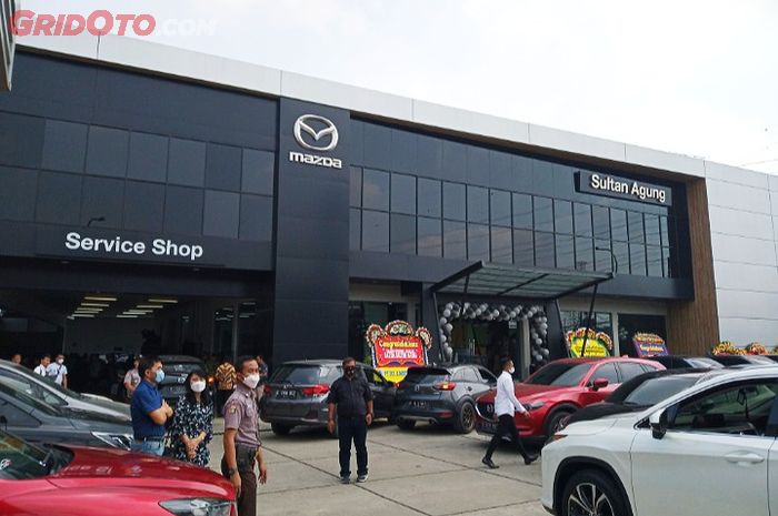 Dealer Mazda Sultan Agung diresmikan hari ini, Senin (20/6/2022). 