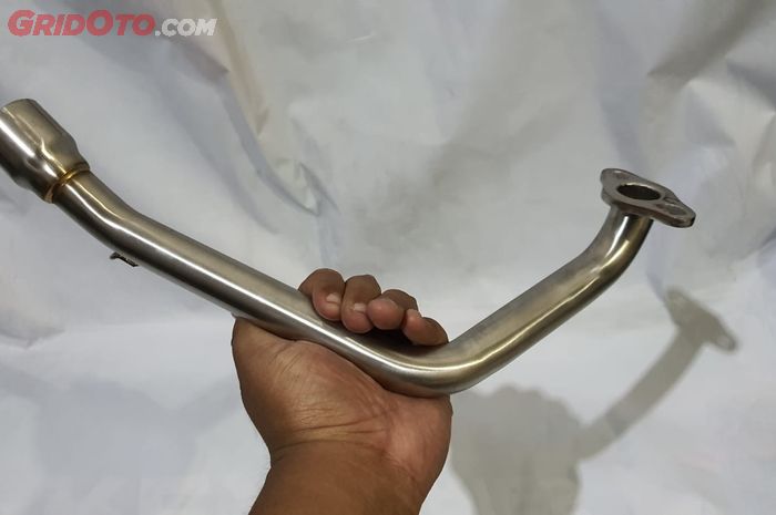 Ilustrasi pipa knalpot pengaruhi performa motor bekas