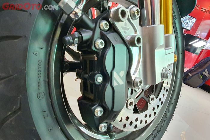KTC Kyatco bikin kaliper 4 piston buat Yamaha Fazzio 