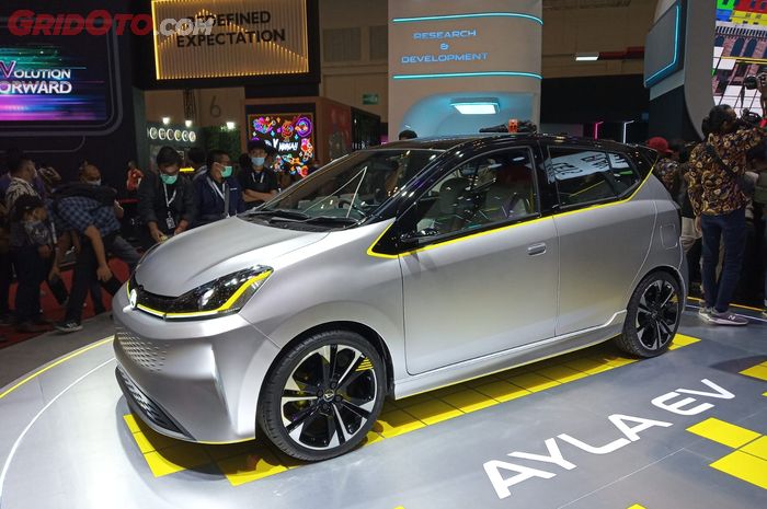Daihatsu Ayla EV di GIIAS 2022, tampilannya futuristik
