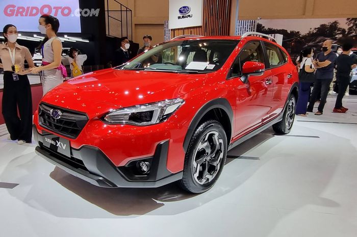 Mobil baru Subaru XV di GIIAS 2022.