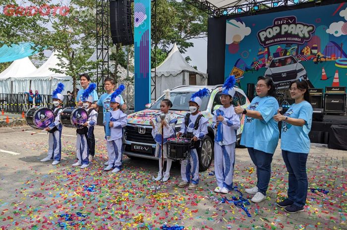 PT Honda Prospect Motor (HPM) gelar All New BR-V Pop Park di Summarecon Mall Bekasi.