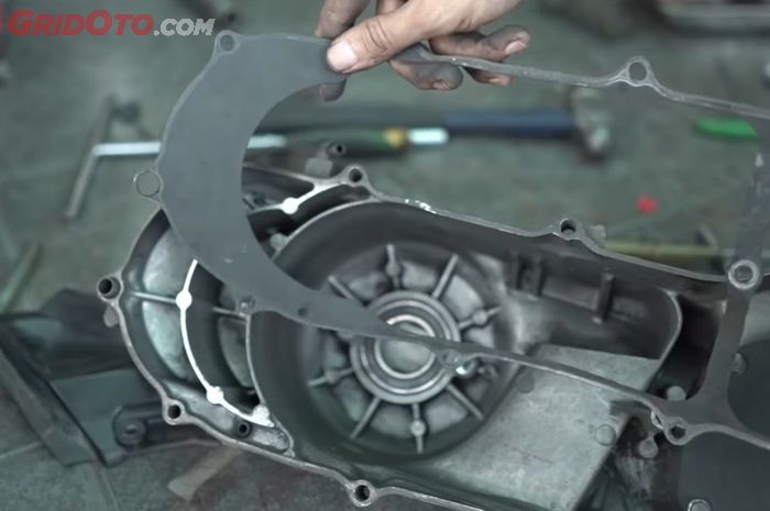 Ilustrasi paking CVT motor matic