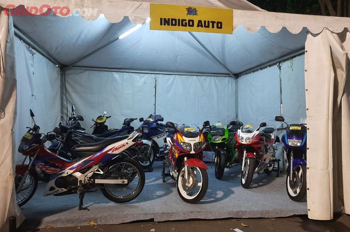 Berbagai motor 2-tak legendaris dari Indigo Auto dijual di Otobursa Tumplek Blek 2022