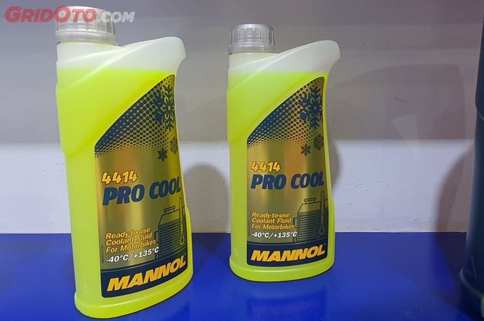 Dijual Rp 135 Ribu Per Liter, Apa Kelebihan Air Radiator Mannol 4414 Pro Cool?