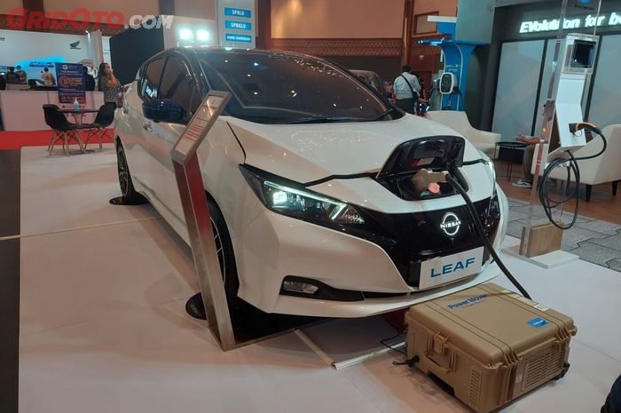 Nissan Leaf di ajang IEMS 2022