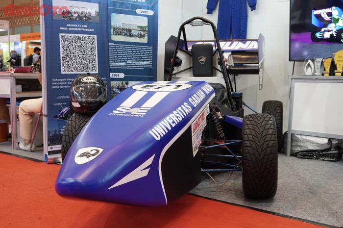 Mobil Listrik Formula EV Buatan Mahasiswa UGM Dalam Tim Arjuna Electric Vehicle