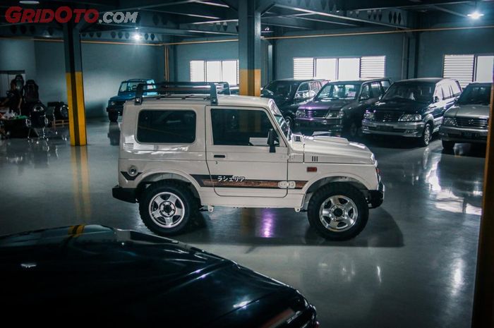 Modifikasi Suzuki Katana jadi Jimny JA22 look pakai pelek blink-blink