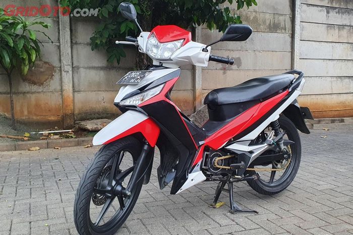 Honda Supra X 125 menjadi motor listrik hasil konversi BRT Electric