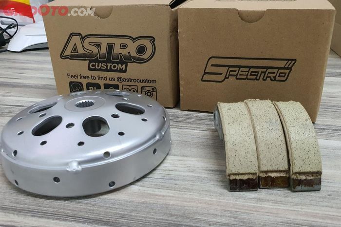 Ini yang akan terjadi ketika ganti mangkok dan kampas ganda baru 