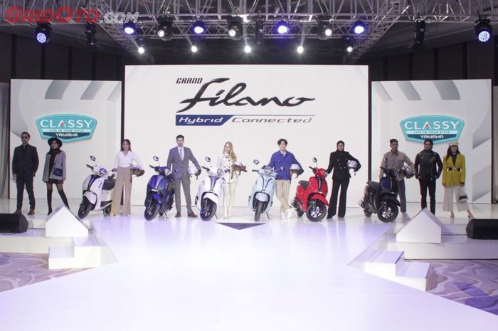 Begini perbandingan harga Yamaha Grand Filano Hybrid dengan para pesaingnya, jadi skutik retro 125 cc paling murah?
