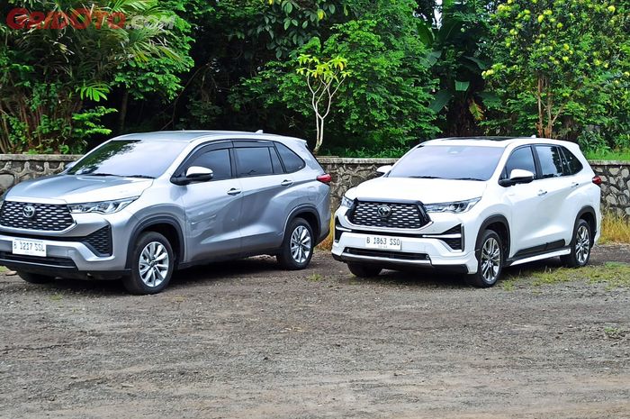 Mobil baru Toyota Kijang Innova V Gasoline VS Q Hybrid