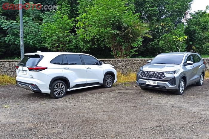 Toyota Kijang Innova Zenix Q Hybrid VS V Gasoline