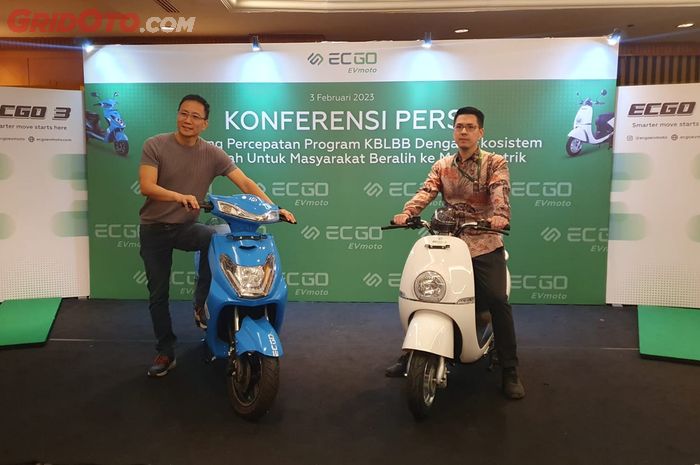 ECGO EV Moto kasih subsidi motor listrik total senilai Rp 70 miliar