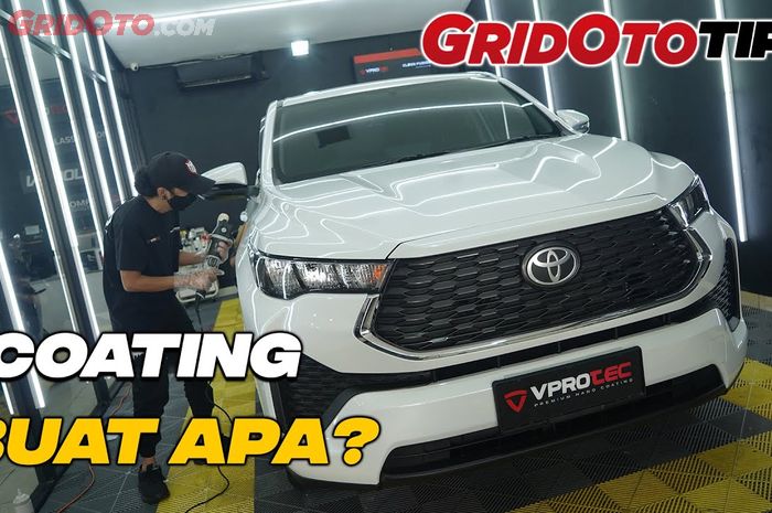Video proses ceramic coating Toyota Kijang innova Zenix Hybrid