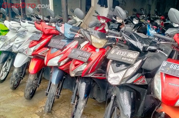 Motor bekas harga Rp 10 jutaan