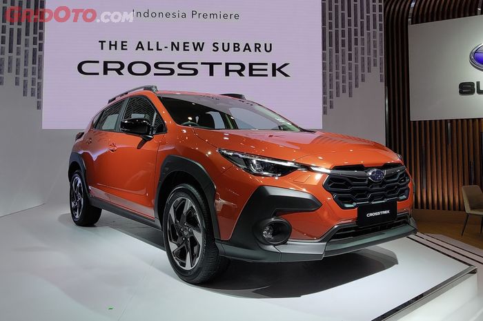 Subaru Indonesia resmi menghadirkan Subaru Crosstrek generasi terbaru di GJAW 2023, harga di Rp 549 jutaan OTR Jakarta.