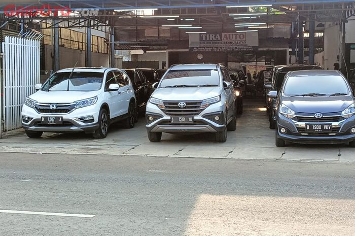 Ilustrasi showroom mobil bekas