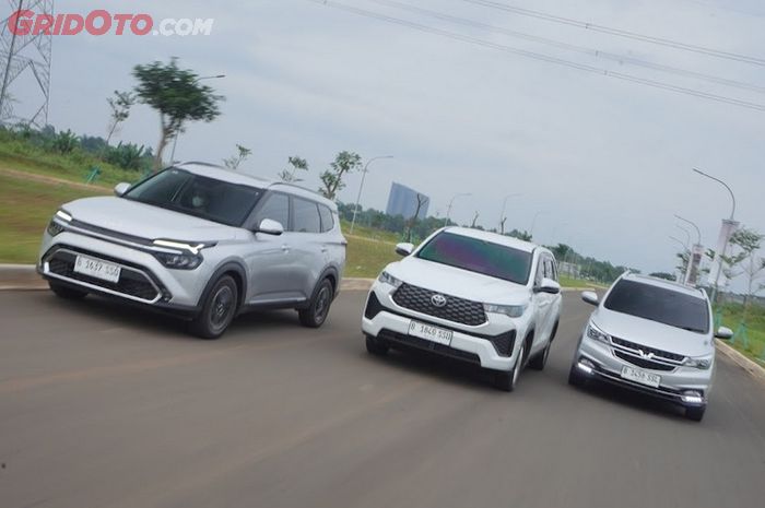 Komparasi Medium MPV, Carens VS Innova Zenix Hybrid VS Cortez