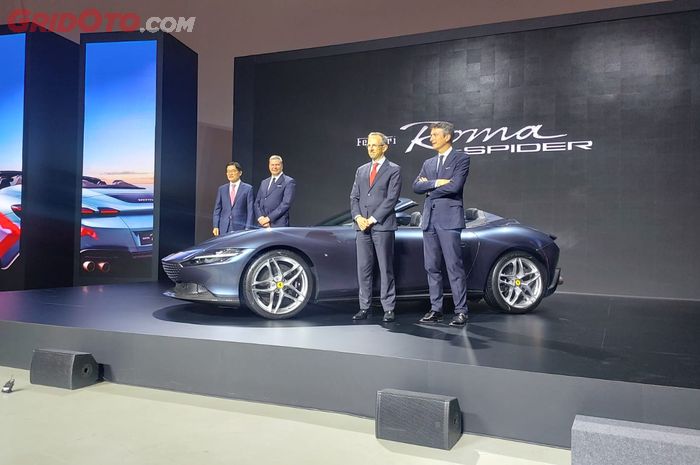 Lihat langsung peluncuran Ferrari Roma Spider buat warga Korea Selatan