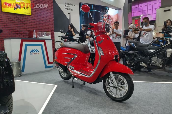 W Moto Greta 150 resmi diluncurkan M Force Indonesia di Jakarta Fair 2023
