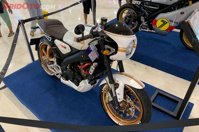 Modifikasi Yamaha XSR 155 bergaya city cafe racer