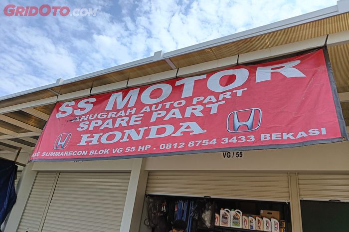 Toko SS Motor spesialis spare part mobil Honda